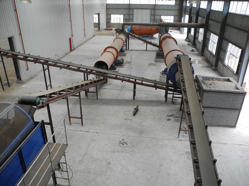 ZG系列轉(zhuǎn)筒烘干機(jī)生產(chǎn)現(xiàn)場